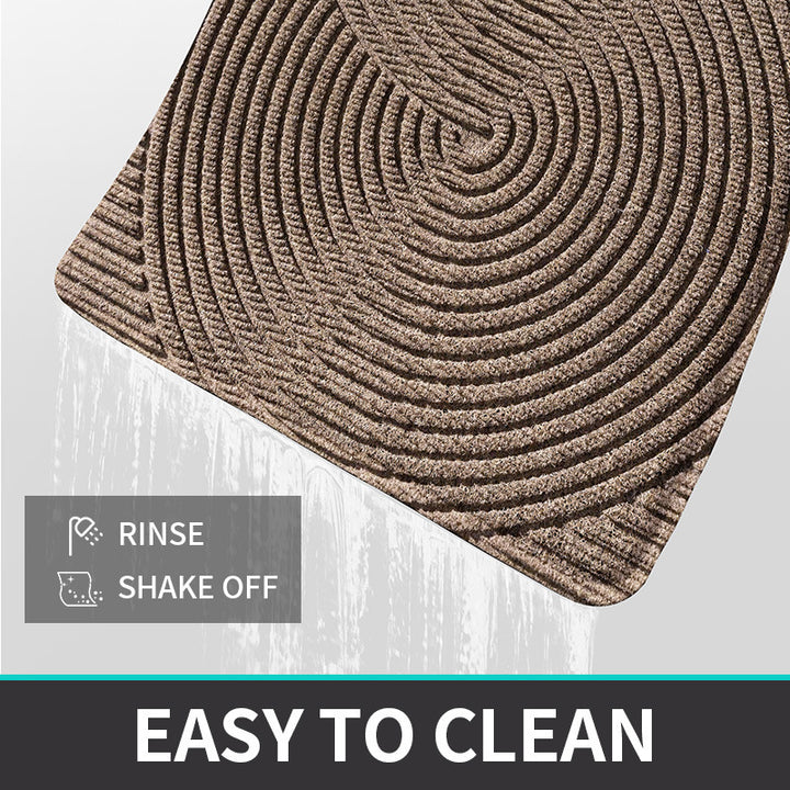 Indoor Outdoor Textured Welcome Mat Bowlift