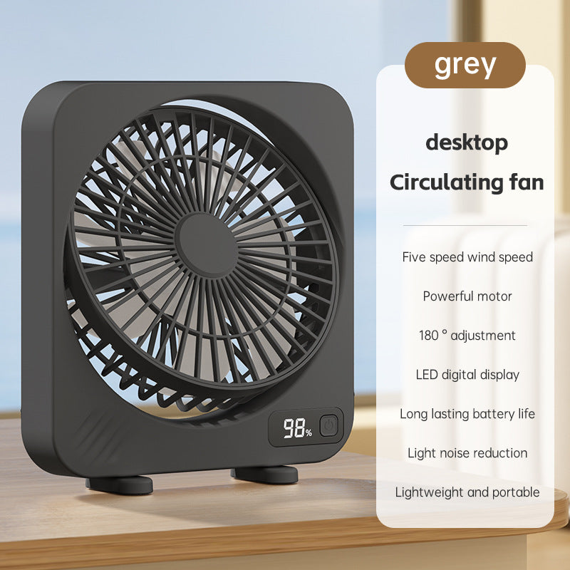 Unisex High-Efficiency Desktop Circulating Fan Bowlift