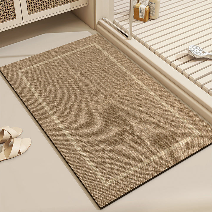 Stylish Textured Bath Mat Bowlift