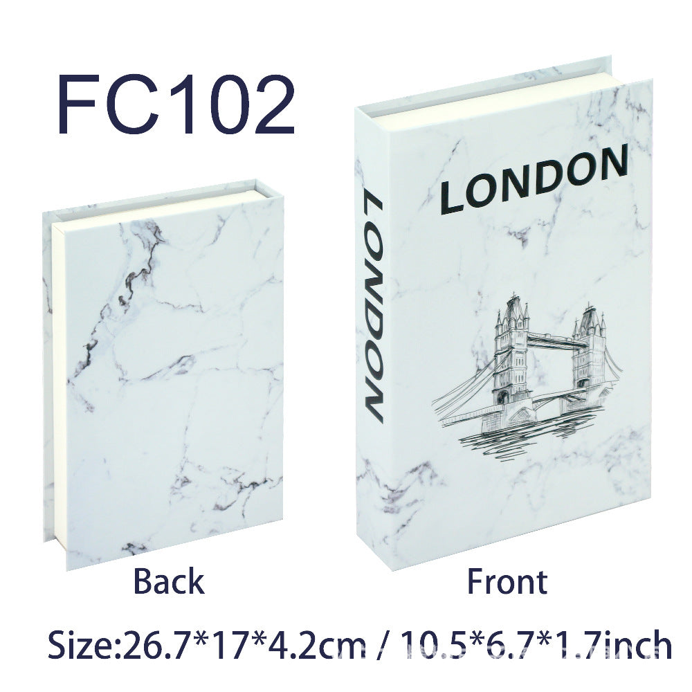 Decorative Hardcover Hidden Storage Book Safe Bowlift