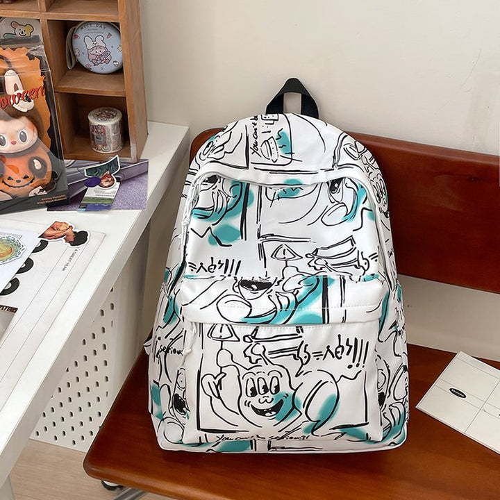 Backpack in Modern Comic Design Bowlift