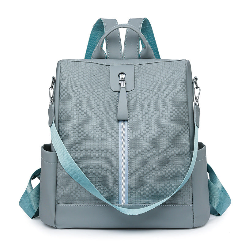 Multi-Functional Textured Backpack Bowlift
