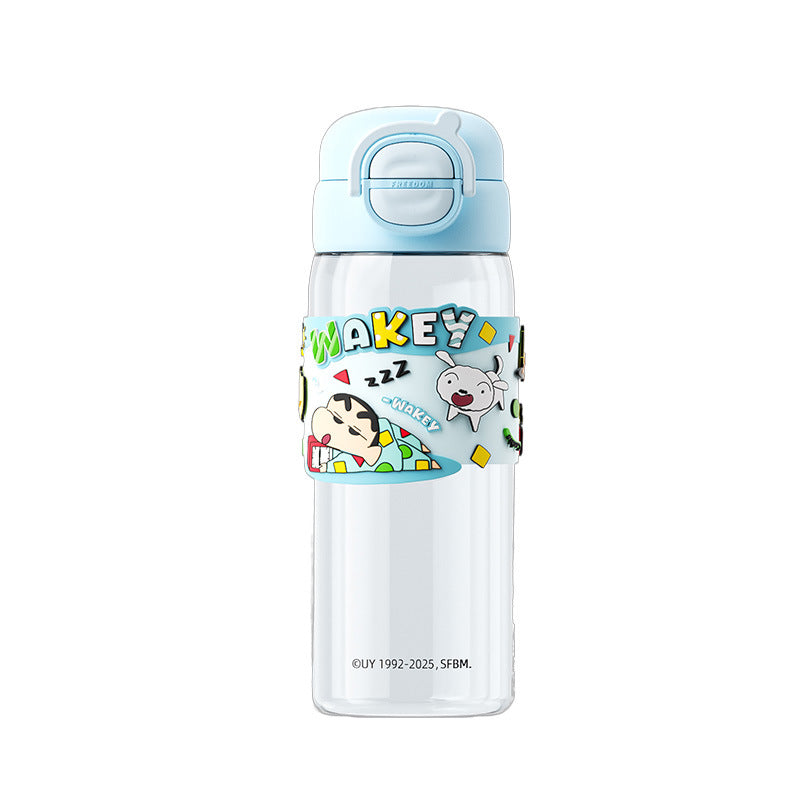 Women's water bottle with unique cartoon design Bowlift