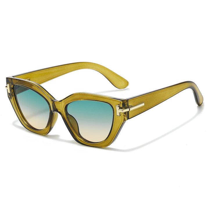 Architectural Cat-Eye Sunglasses Bowlift