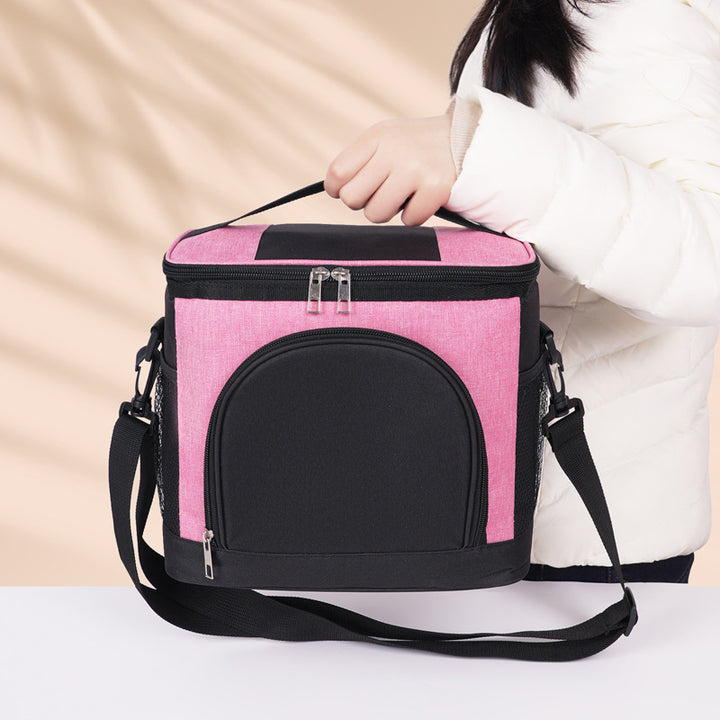 Insulated cooler bag with carrying strap Bowlift