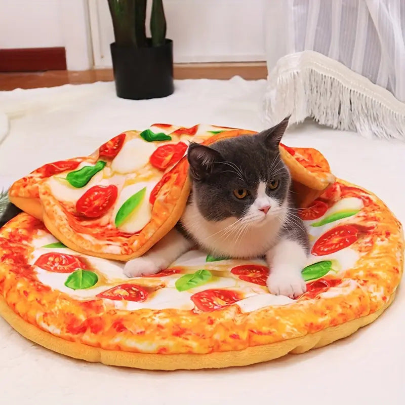 Pizza Slice Shaped  Lounge  Dog Bed
