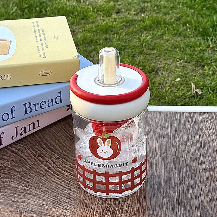 Women's Insulated Drinking Bottle with Innovative Lid and Cheerful Design Bowlift