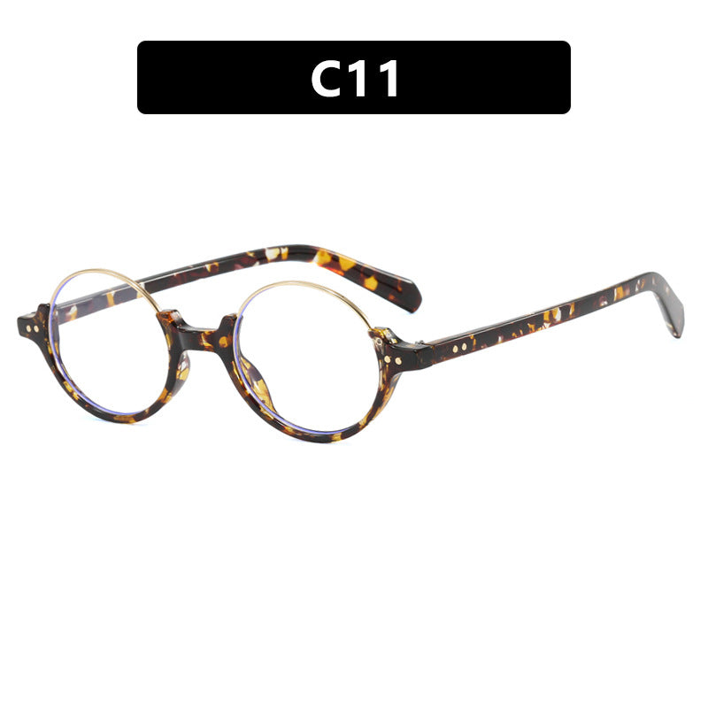 Women's round sunglasses with elegant plastic frame Bowlift