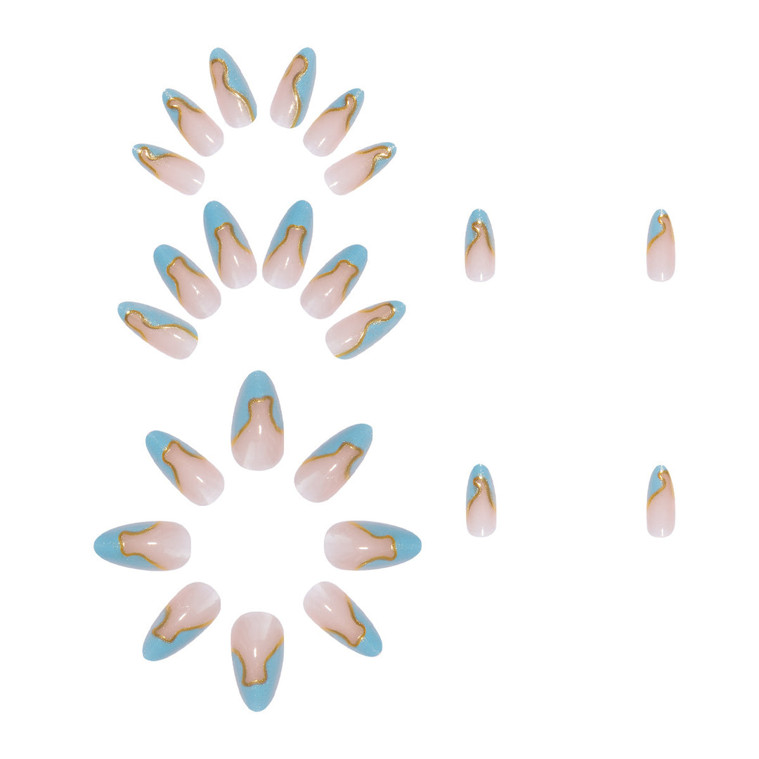 Elegant artificial nail tips with stylish design Bowlift