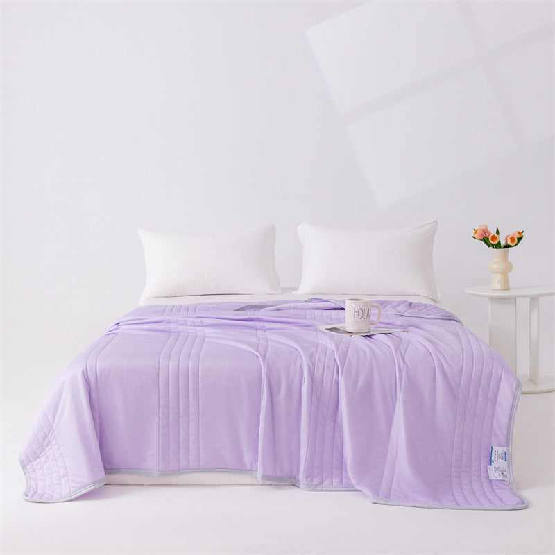 Cooling Ice Silk Summer Blanket – Lightweight, Washable, Soft Quilt for Babies & Adults | Bowlift
