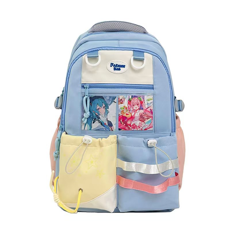 Graphic Illustration Multifunctional Backpack Bowlift