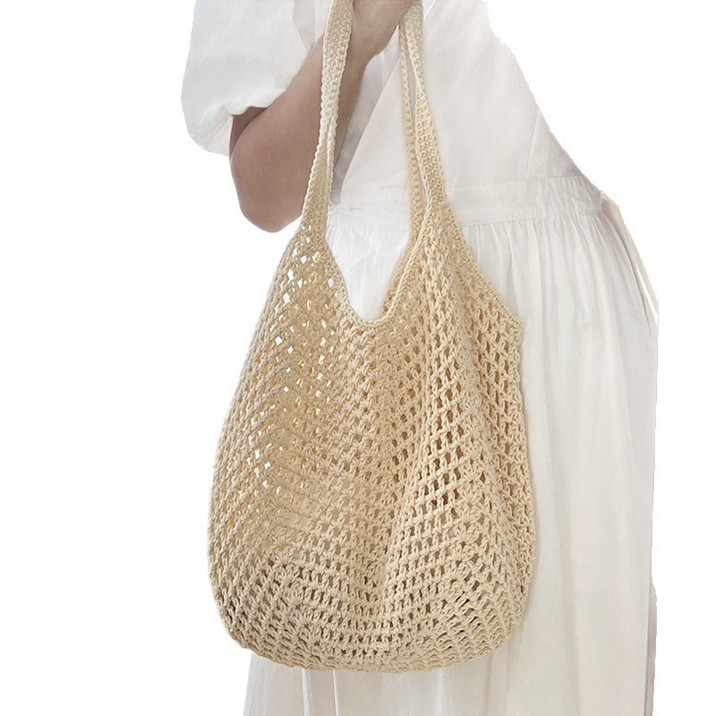Braided Tote Bag in Modern Design Bowlift