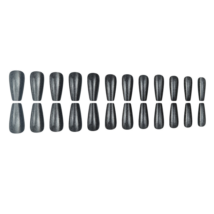 Glamorous Long Coffin Press-On Nails Bowlift