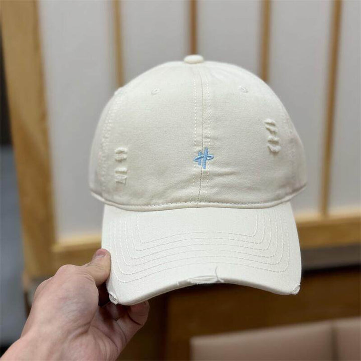 Women's Distressed Vintage Baseball Cap Bowlift