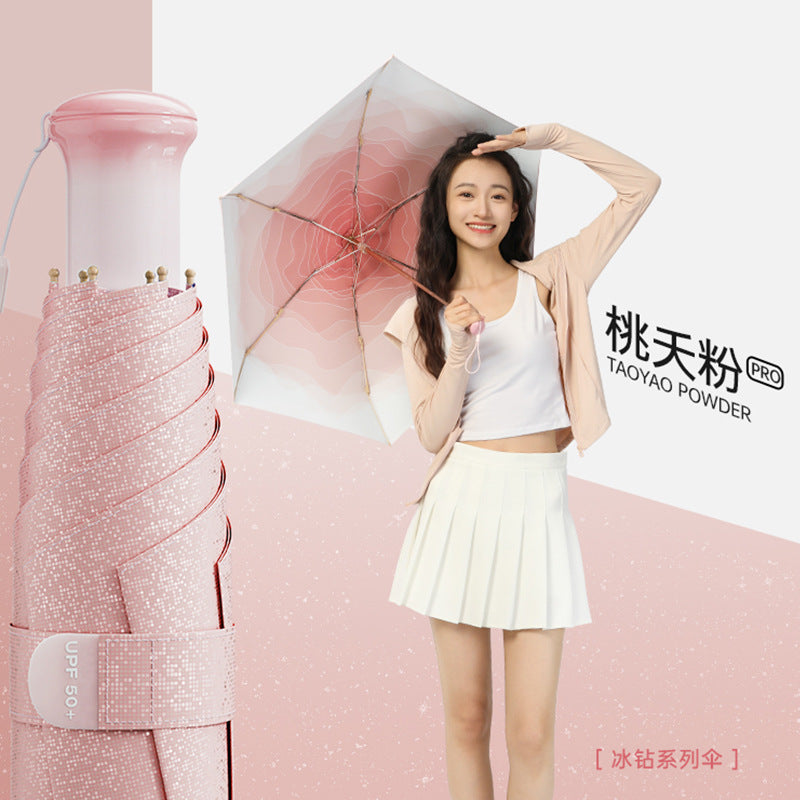 Ladies UV Protection Umbrella Bowlift