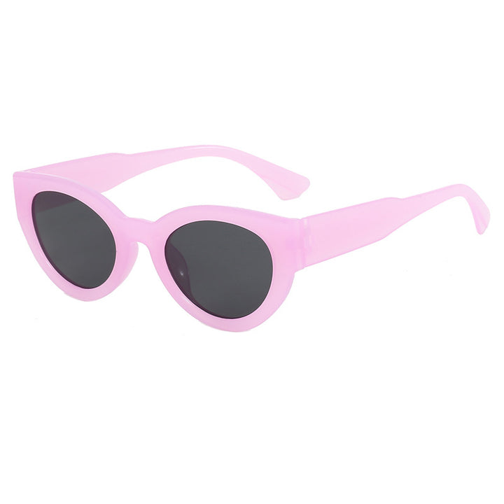 Ladies fashionable square sunglasses with mirrored lenses Bowlift