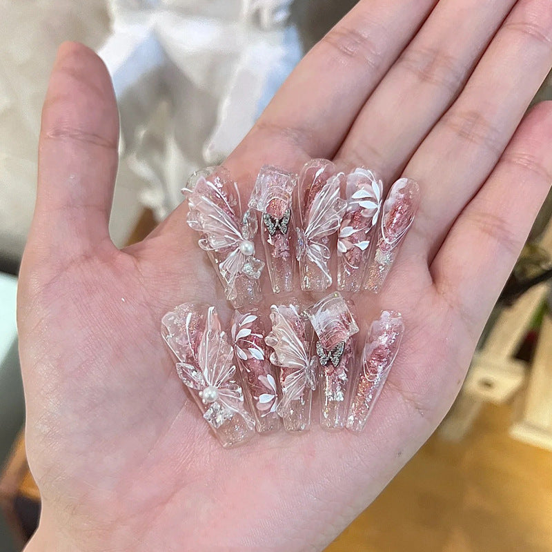Premium Acrylic Press-On Nail Tips Bowlift