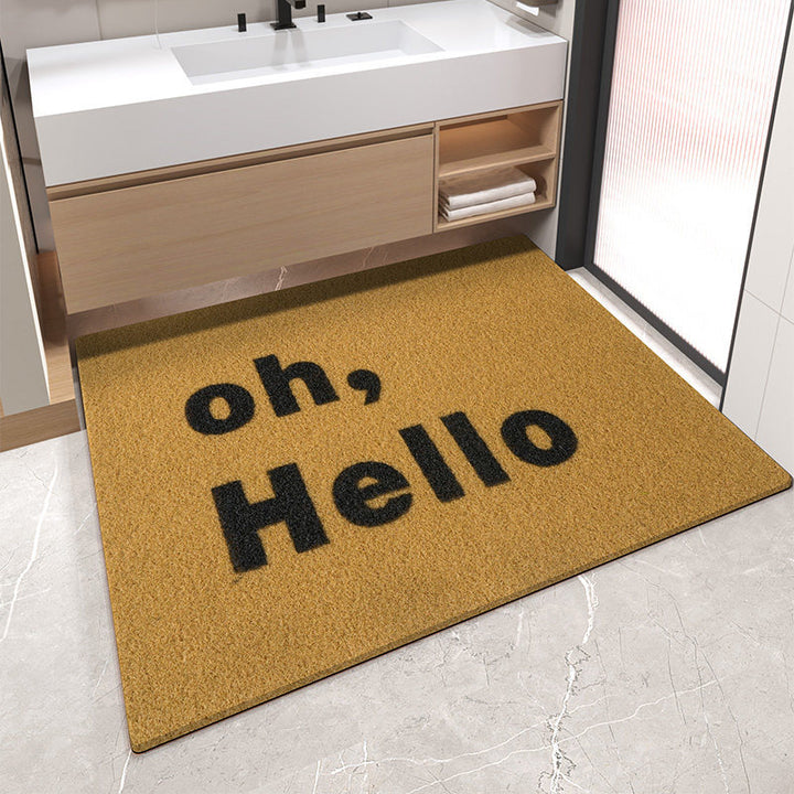 Decorative Stripe Pattern Bath Mat Bowlift
