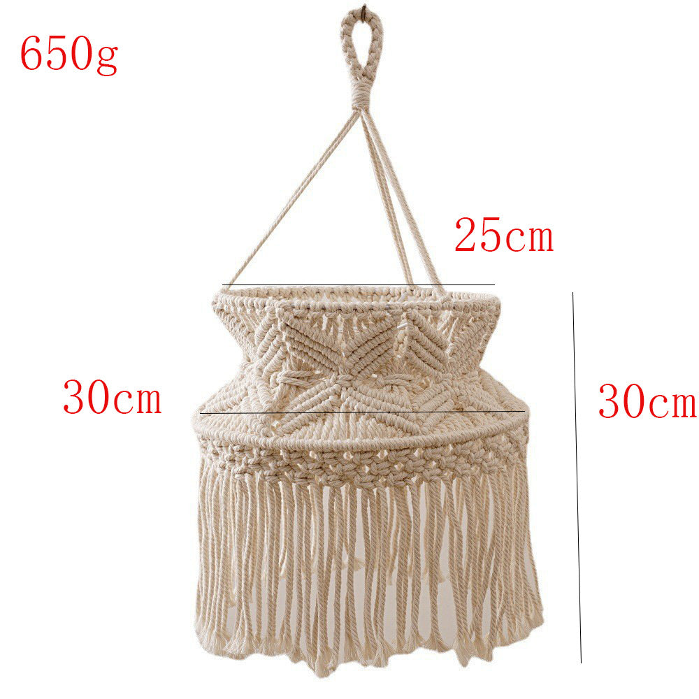 Macramé Hanging Light Shade Bowlift