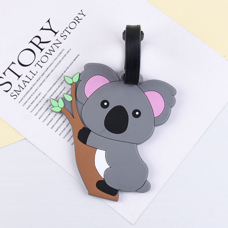 Fun Animal-Themed Luggage Tag Bowlift