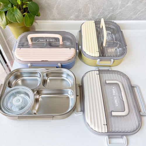 Multi-Compartment Food Storage Bento Box