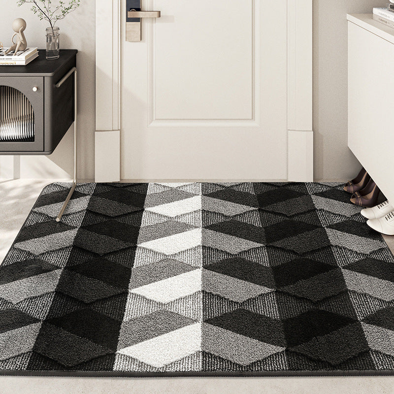 Geometric Pattern Area Rug Bowlift