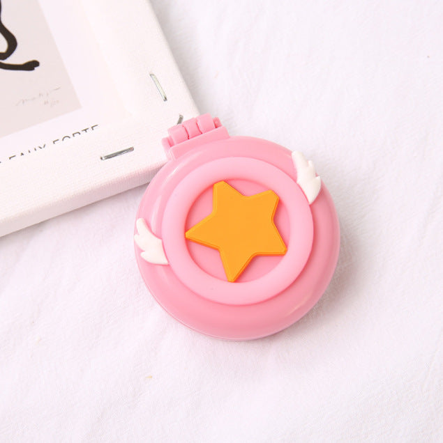 Women sweet and practical Compact Mirror Bowlift