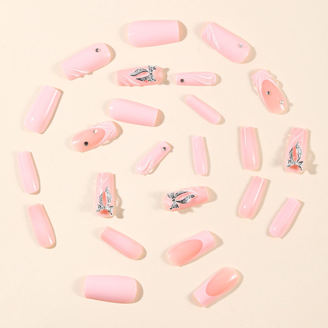 Elegant Decorative 3D Nail Art Extensions Bowlift