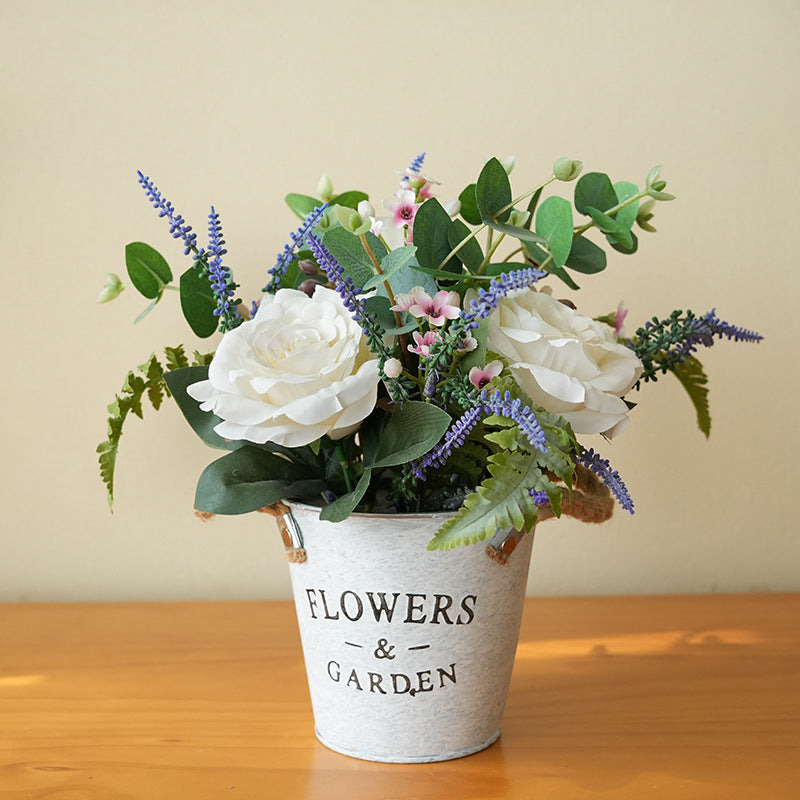 Decorative artificial flower bouquet Bowlift