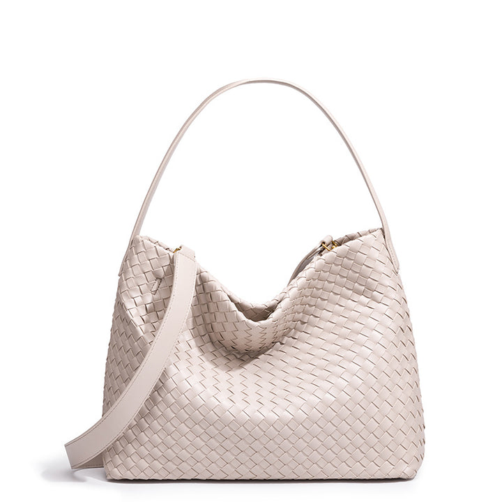 Textured Woven Hobo Bag Bowlift
