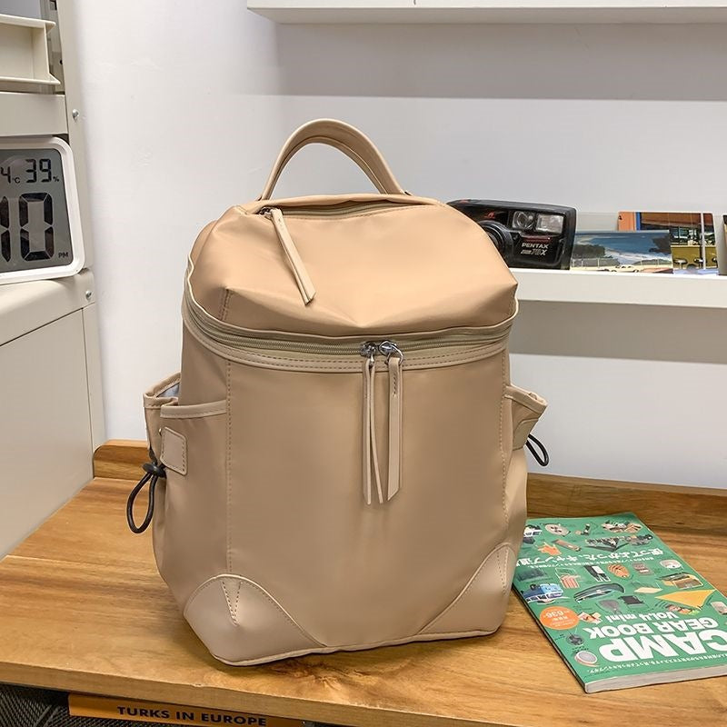 Multifunctional Backpack With Spacious Main Compartment And Side Mesh Pockets Bowlift