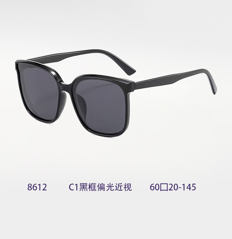 Women's modern square sunglasses with UV protection and slim temples Bowlift