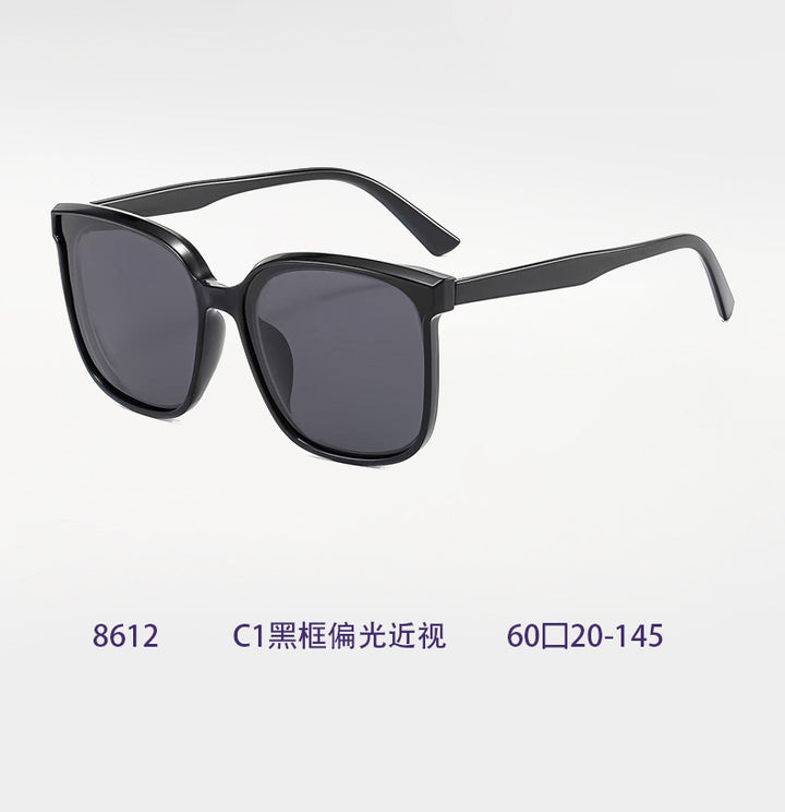 Women's modern square sunglasses with UV protection and slim temples Bowlift