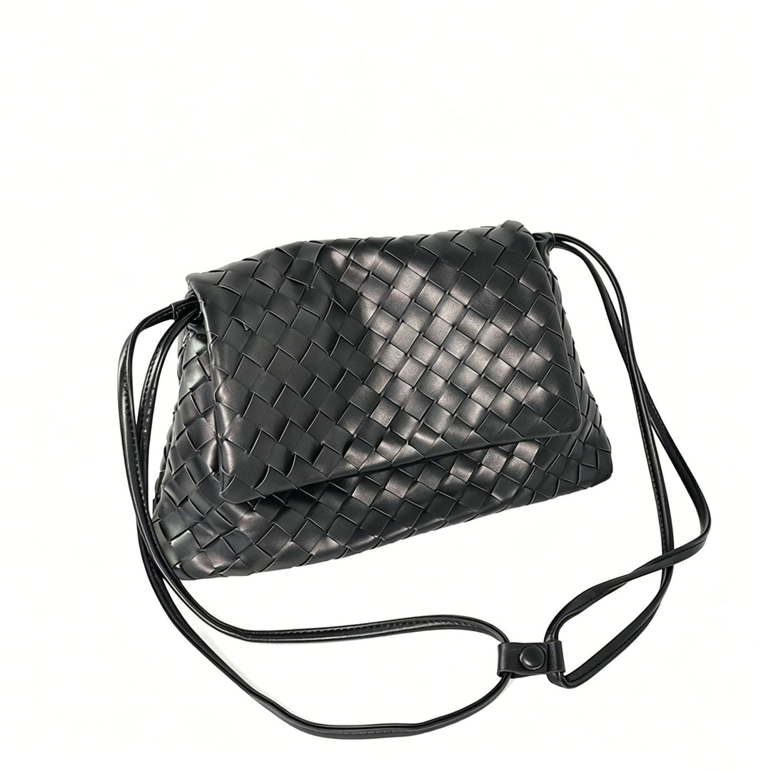 Woven Crossbody Clutch Bowlift