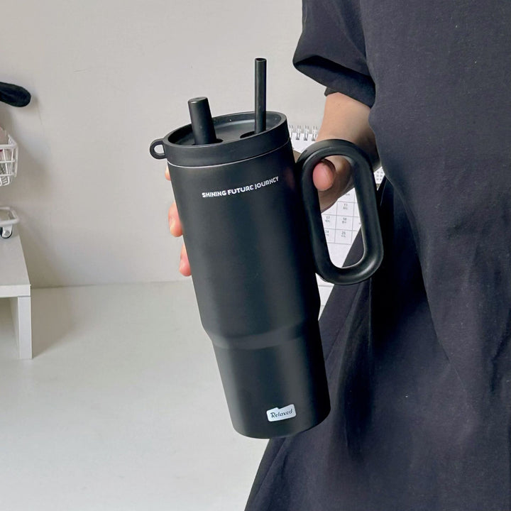 Women's thermos cup with practical double drinking system Bowlift