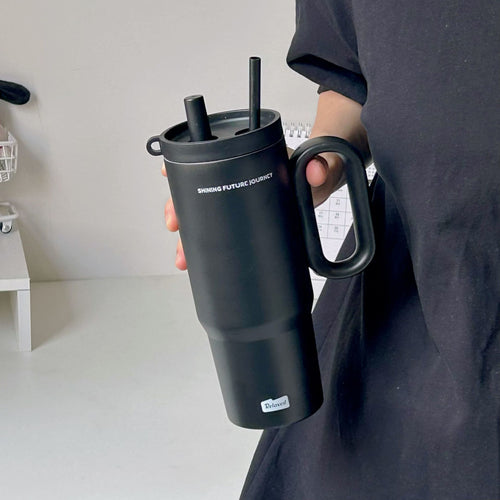 Women's thermos cup with practical double drinking system Bowlift