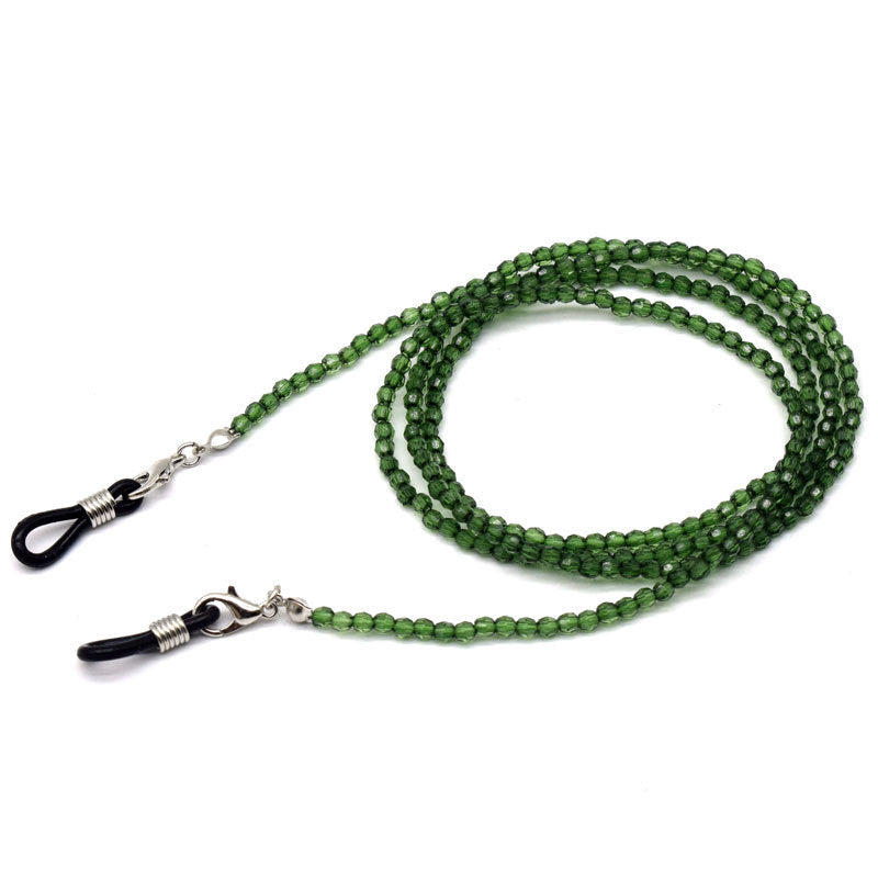 Beaded Eyewear Chain with Adjustable Fasteners Bowlift