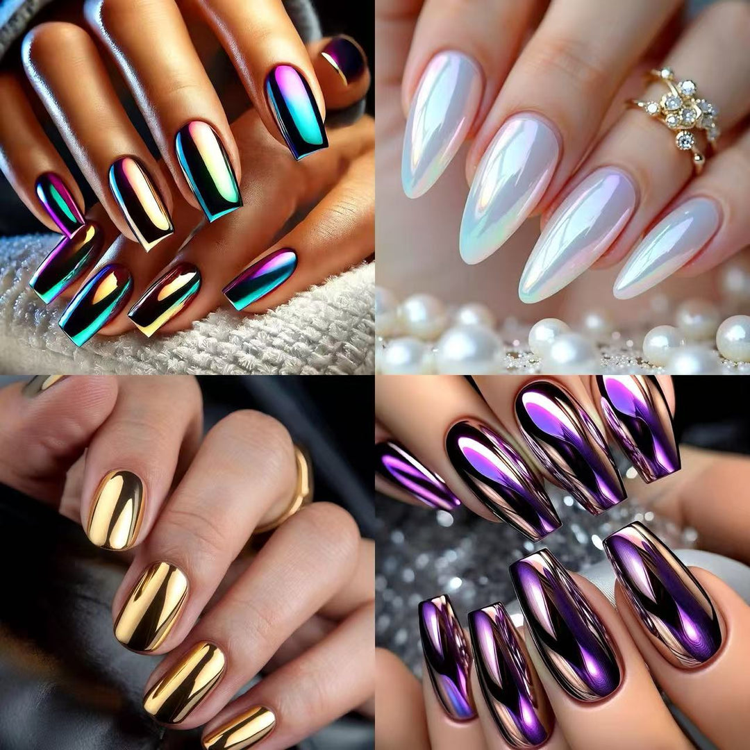 Shiny artificial nails Bowlift