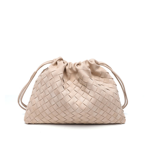 Foldable Woven Clutch Bag Bowlift