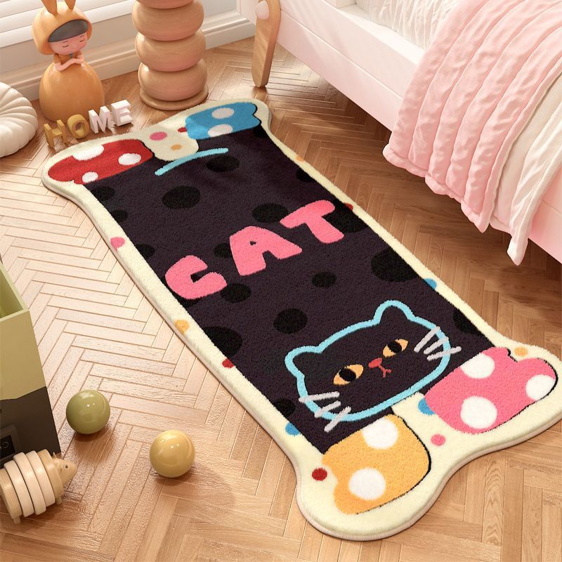 Playful Puppy-Shaped Area Rug