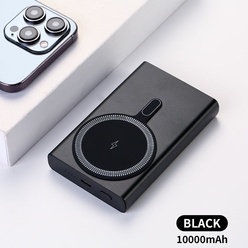 Portable Magnetic Power Bank with Fast Inductive Charger Bowlift