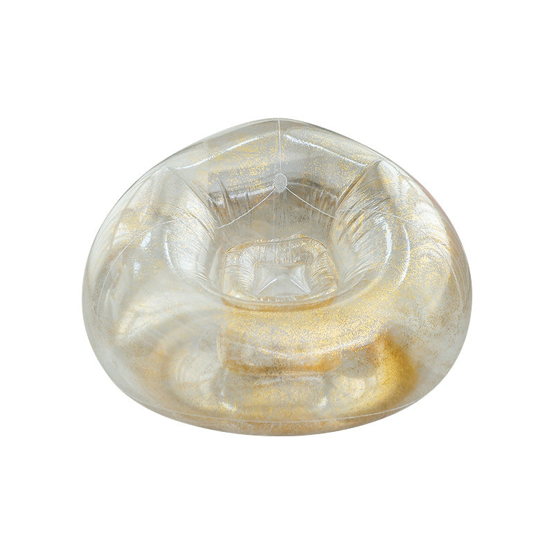 Ladies Inflatable Bean Bag with Glittering Design Bowlift