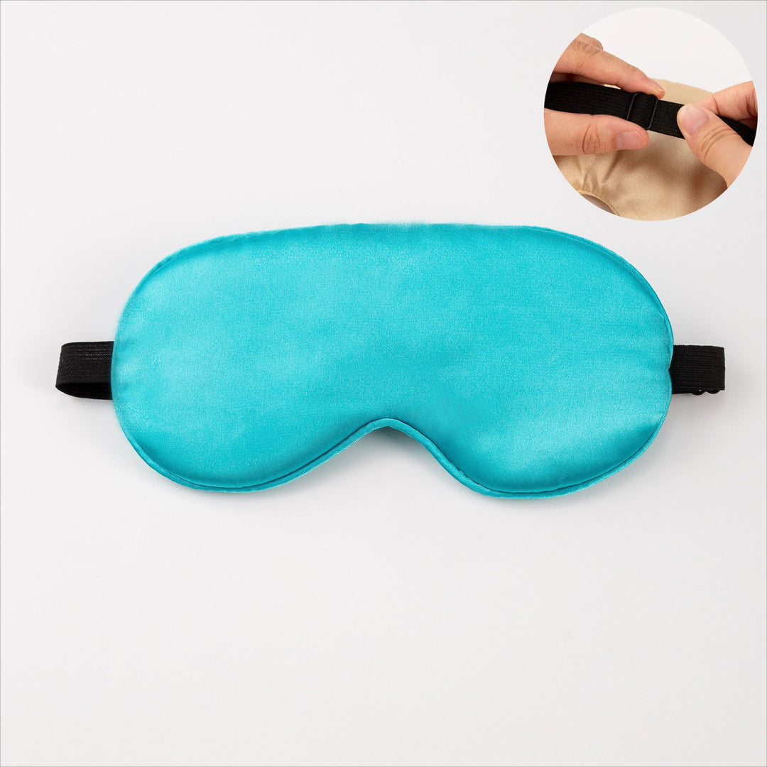 Unisex nan ergonomic sleep mask with adjustable elastic band and soft satin surface Bowlift