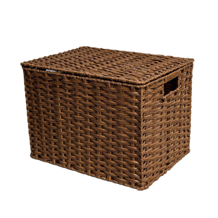 Versatile Wicker Storage Bin Bowlift