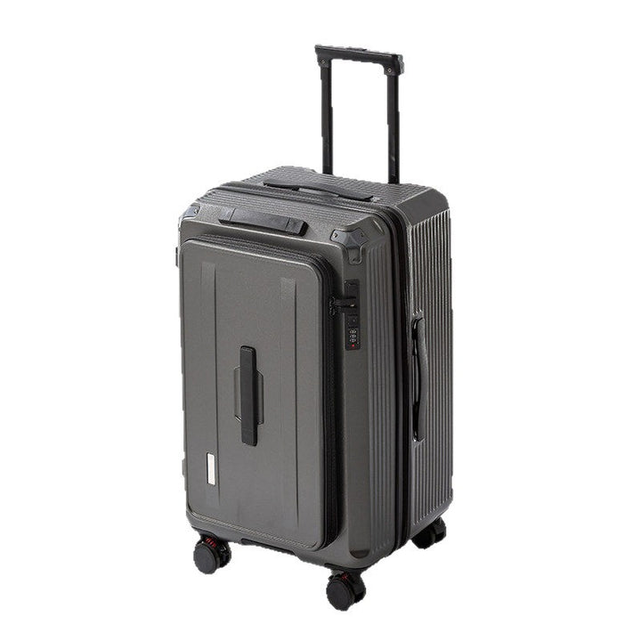 Sleek Aerodynamic Rolling Suitcase