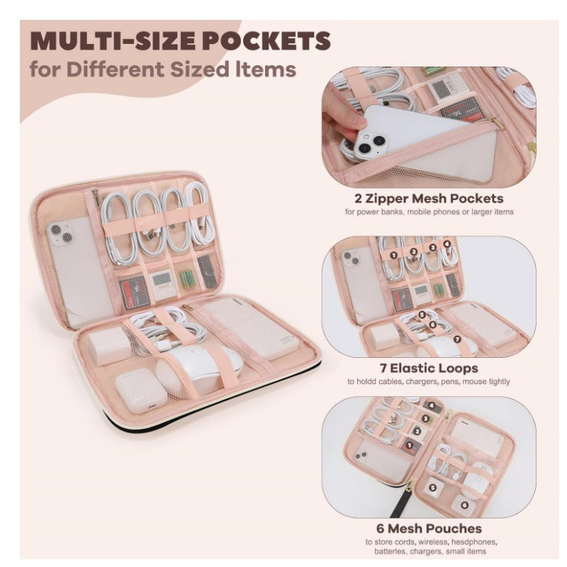 Organizer Bag for Tech Accessories Bowlift