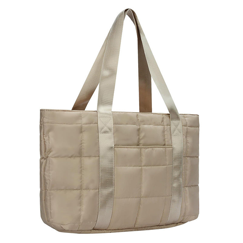Urban Quilted Tote Bag Bowlift