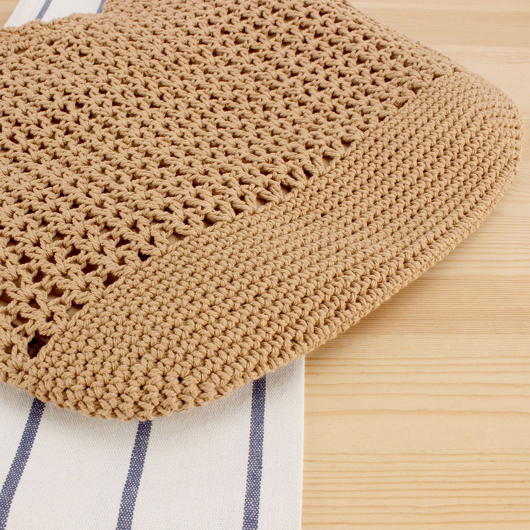 Handbag in Modern Crochet Style Bowlift
