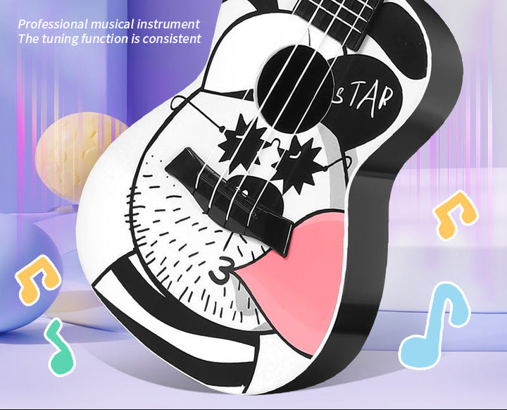 Mini Dinosaur-Themed Ukulele Bowlift