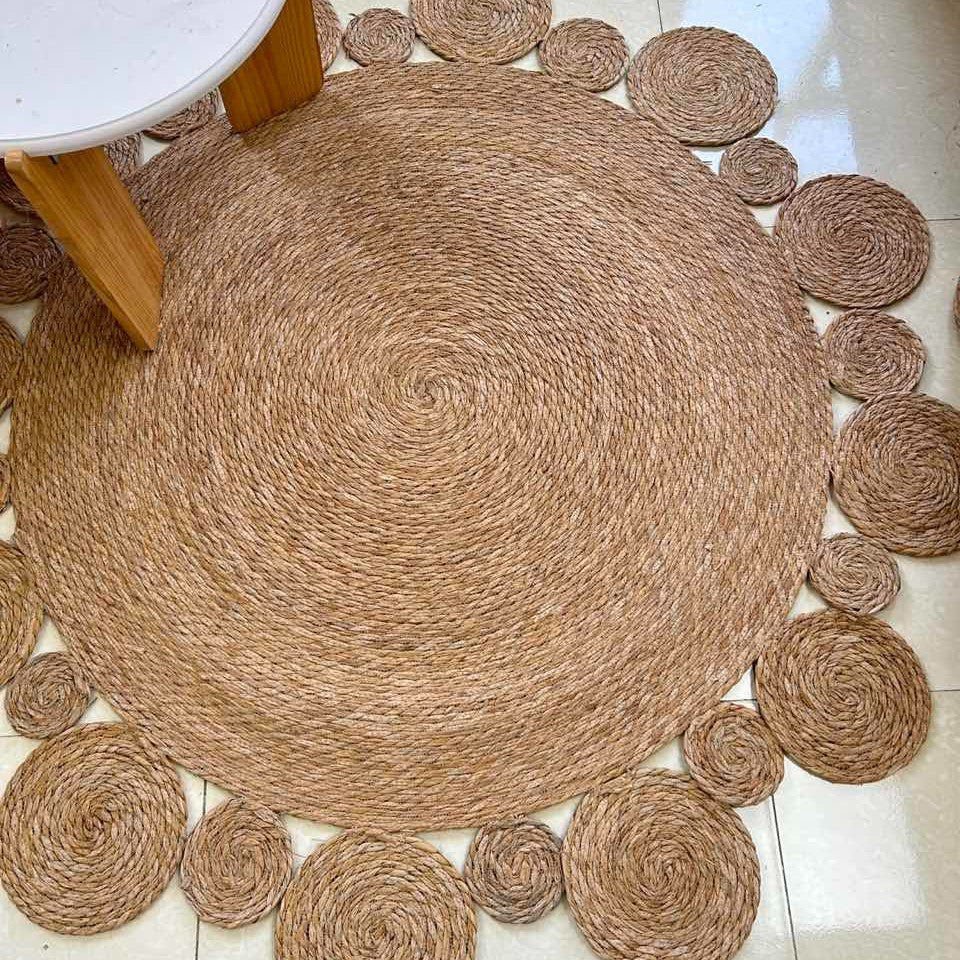 Natural fiber carpet